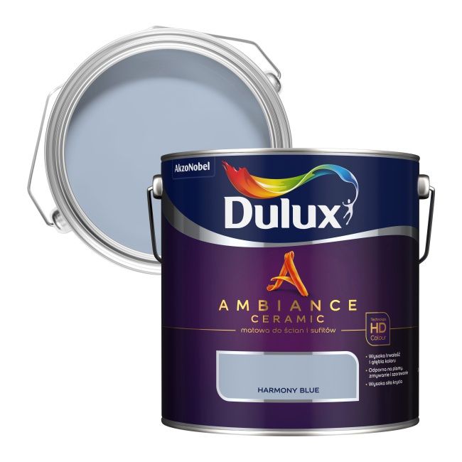 Dulux Ambiance Ceramic harmony blue maling 2,5 l