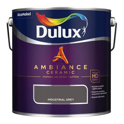 Dulux Ambiance Ceramic maling industrial grey 2,5 l