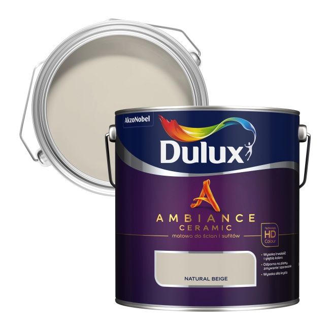 Dulux Ambiance Ceramic maling natural beige 2,5 l