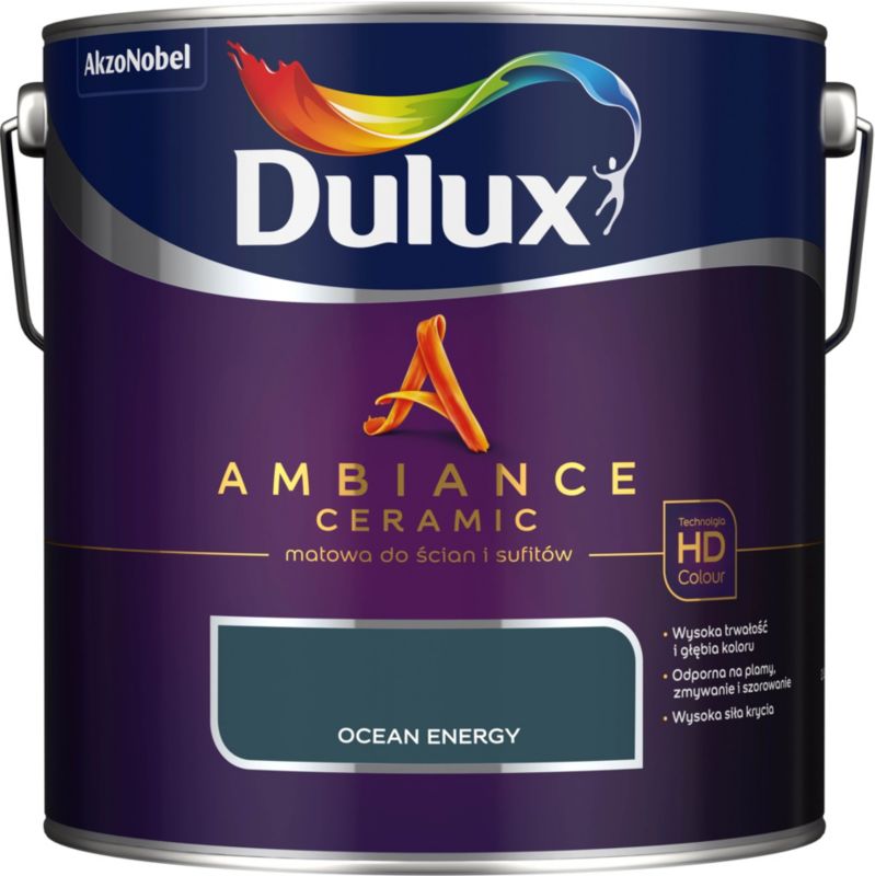 Dulux Ambiance Ceramic ocean energy maling 2,5 l