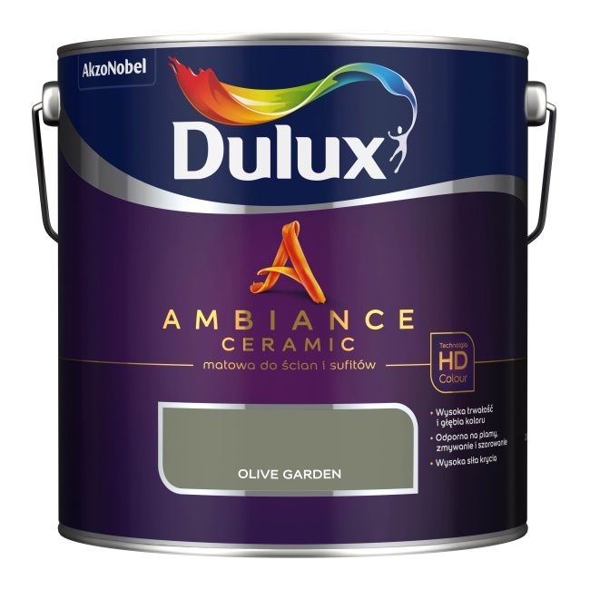 Dulux Ambiance Ceramic maling olive garden 2,5 l