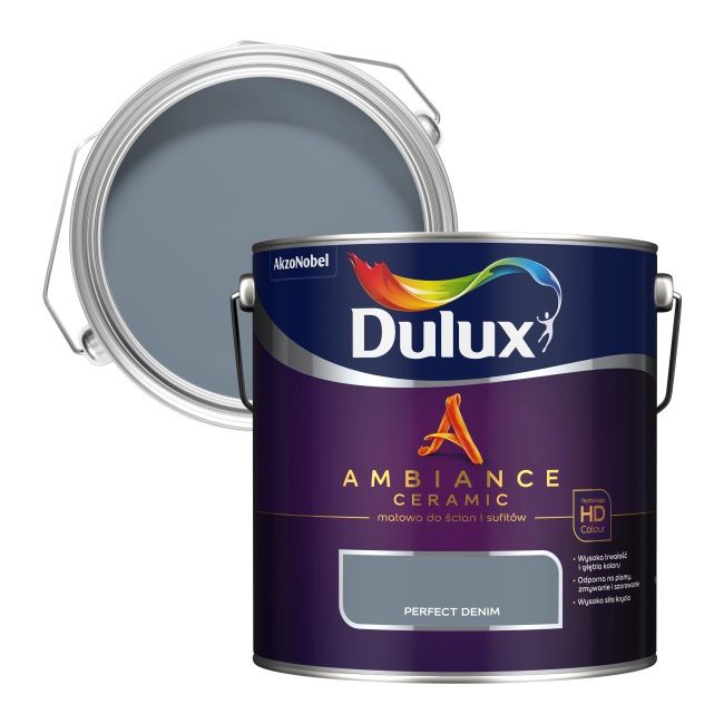 Dulux Ambiance Ceramic perfect denim maling 2,5 l