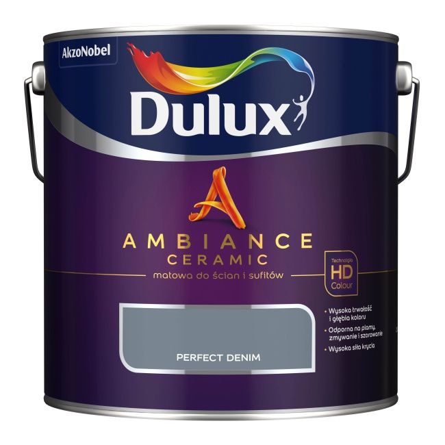 Dulux Ambiance Ceramic perfect denim maling 2,5 l
