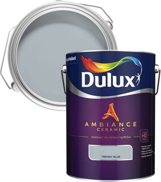 Dulux Ambiance Ceramic maling trendy blå 5 l