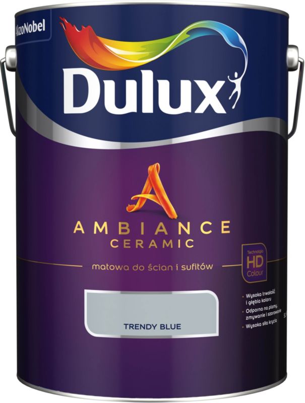 Dulux Ambiance Ceramic maling trendy blå 5 l
