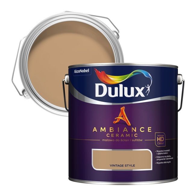 Dulux Ambiance Ceramic vintage style maling 2,5 l