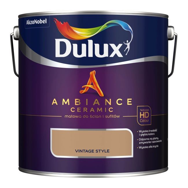 Dulux Ambiance Ceramic vintage style maling 2,5 l