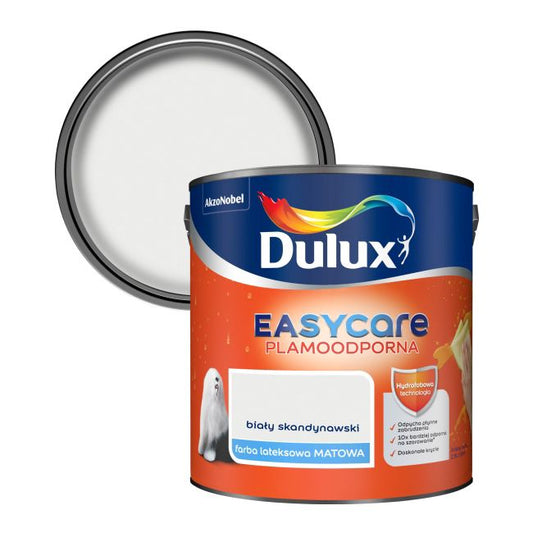 Dulux EasyCare maling skandinavisk hvid 2,5 l