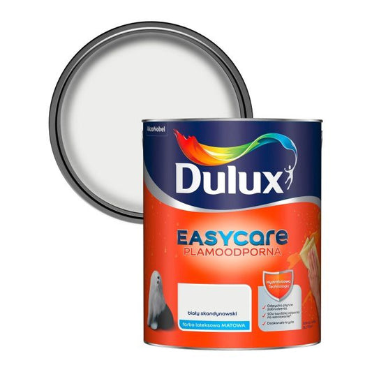 Dulux EasyCare maling skandinavisk hvid 5 l