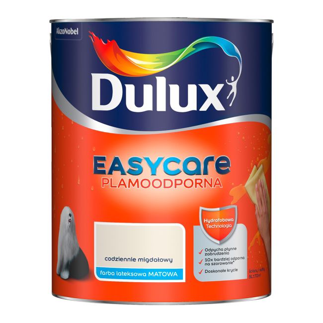 Dulux EasyCare maling daglig mandel 5 l