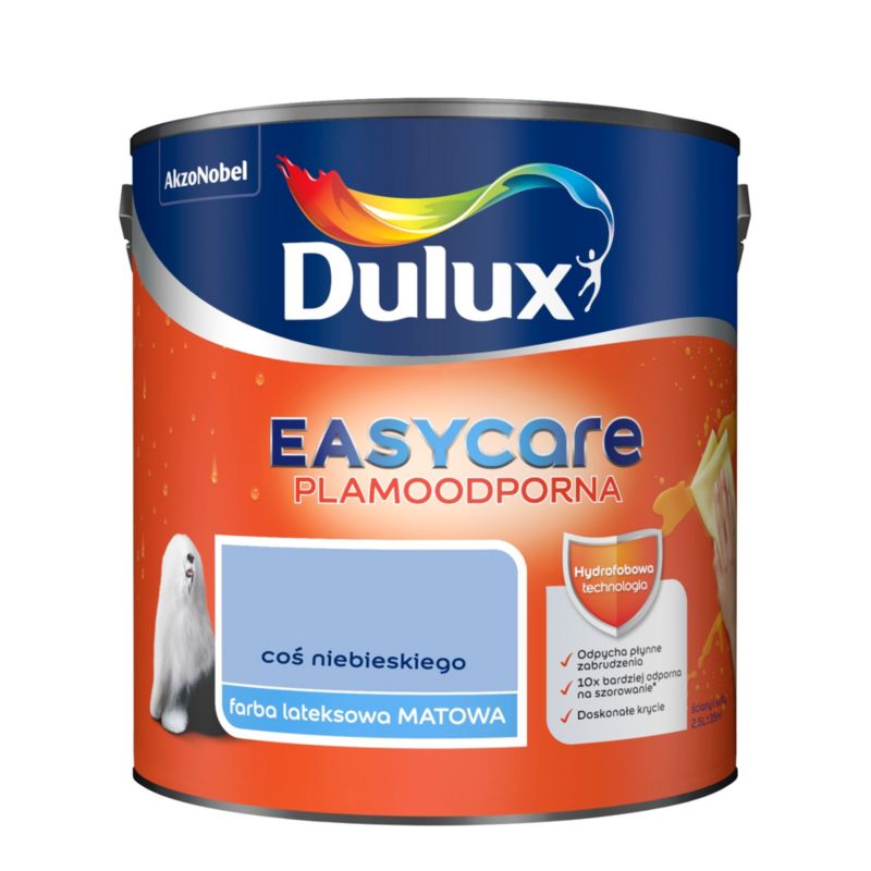Dulux EasyCare maling i blå nuance 2,5 l