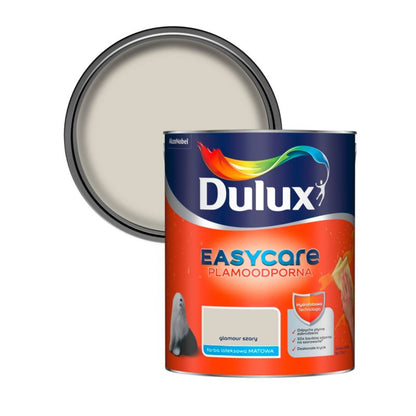 Dulux EasyCare glamour maling grå 5 l