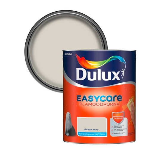 Dulux EasyCare glamour maling grå 5 l