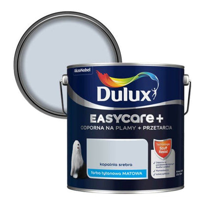 Dulux EasyCare+ maling sølvmine 2,5 l