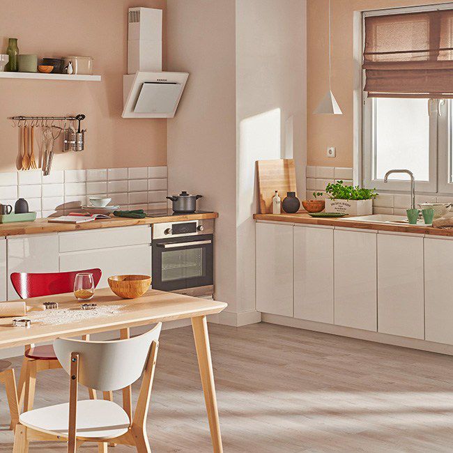 Dulux EasyCare maling til køkken og badeværelse beige plaid 2,5 l