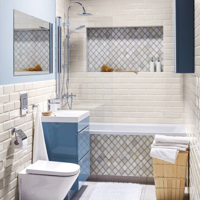 Dulux EasyCare maling til køkken og badeværelse, blå sø, 2,5 l