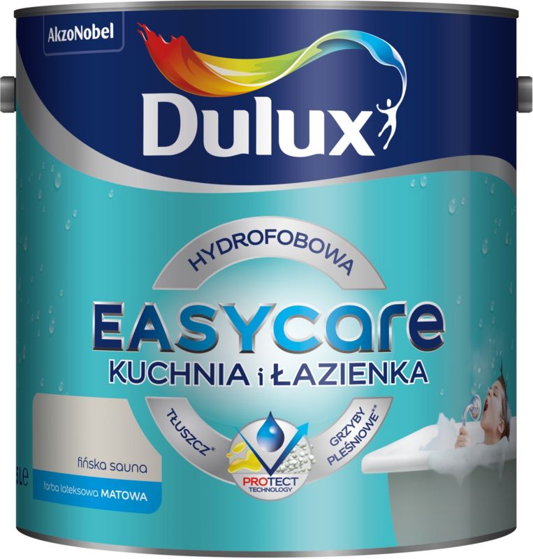 Dulux EasyCare maling til køkken og badeværelse finsk sauna 2,5 l