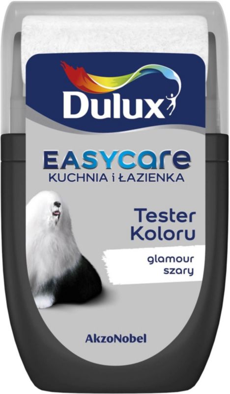 Dulux EasyCare køkken og badeværelse maling glamour grå 30 ml