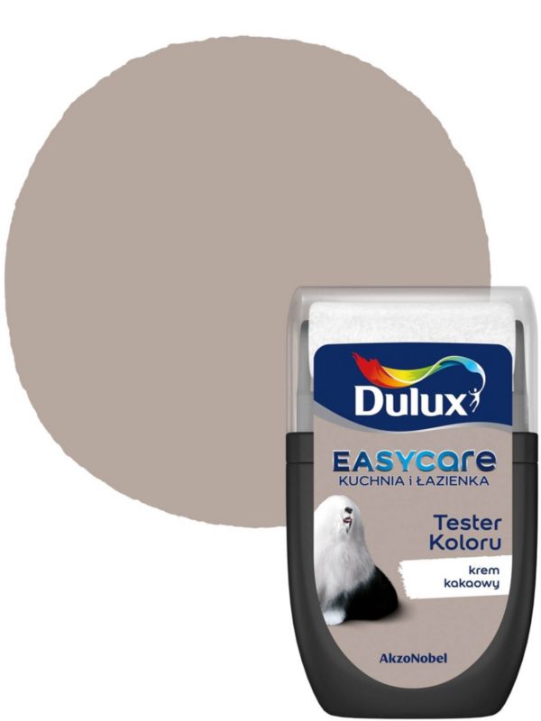 Dulux EasyCare køkken og badeværelse maling kakaokrem 30 ml