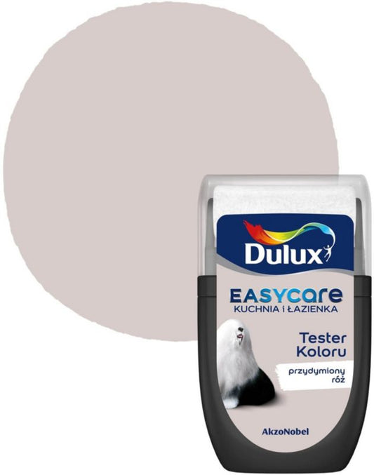 Dulux EasyCare maling til køkken og badeværelse i røgfarvet rosa 30 ml