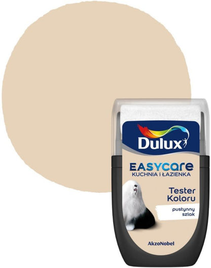 Dulux EasyCare Køkken og Badeværelse maling i farven Ørkensti 30 ml