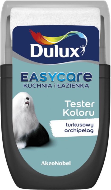 Dulux EasyCare maling til køkken og badeværelse turkis øhav 30 ml
