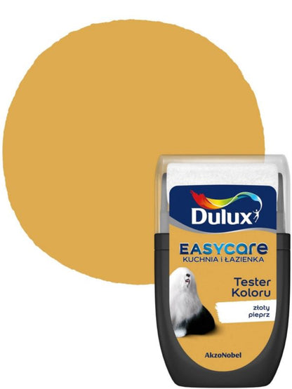 Dulux EasyCare Køkken og Badeværelse maling i farven Guldpeber 30 ml