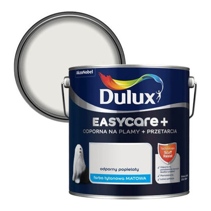 Dulux EasyCare+ maling i modstandsdygtig askeskygge, 2,5 l