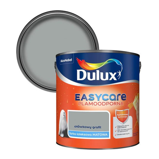 Dulux EasyCare maling i blyantsgrafit 2,5 l
