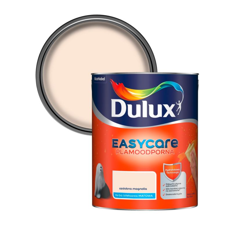 Dulux EasyCare dekorativ magnolia maling 5 l