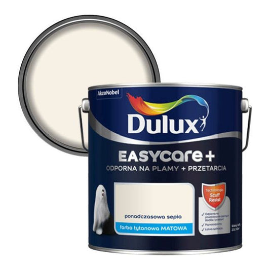 Dulux EasyCare+ maling tidløs sepia 2,5 l