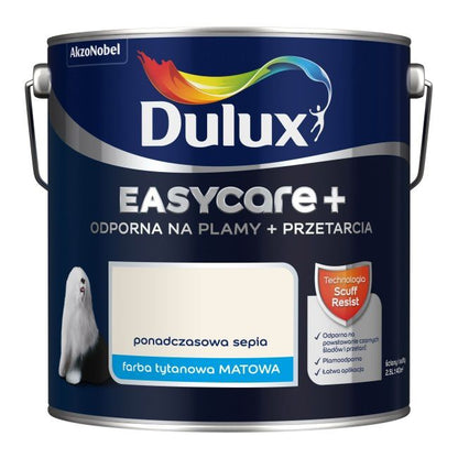 Dulux EasyCare+ maling tidløs sepia 2,5 l