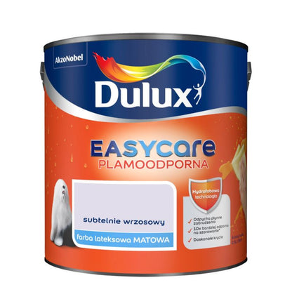 Dulux EasyCare maling i subtil lyngfarve 2,5 l