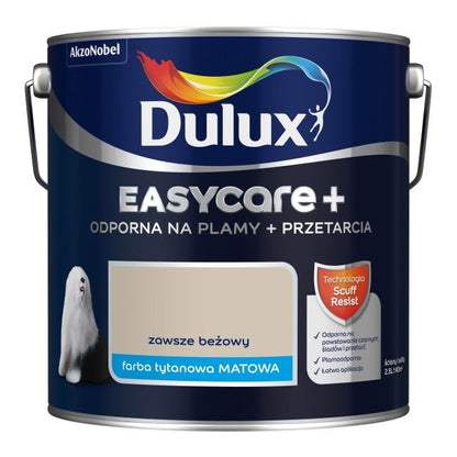 Dulux EasyCare+ maling altid beige 2,5 l