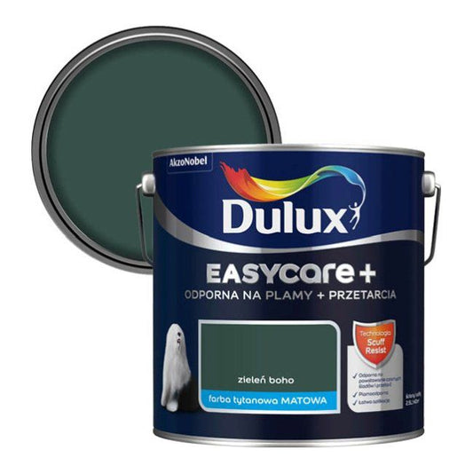 Dulux EasyCare+ maling i boho-grøn 2,5 l