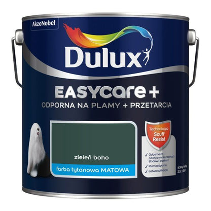 Dulux EasyCare+ maling i boho-grøn 2,5 l