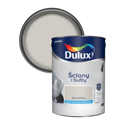 Dulux vægmaling og loftsmaling i askeblå 5 l