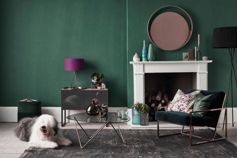 Dulux vægmaling og loftmaling tropisk grøn 2,5 l
