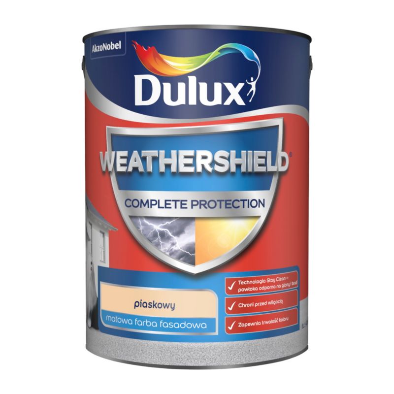 Dulux Complete facadefarve sandfarvet 5 l