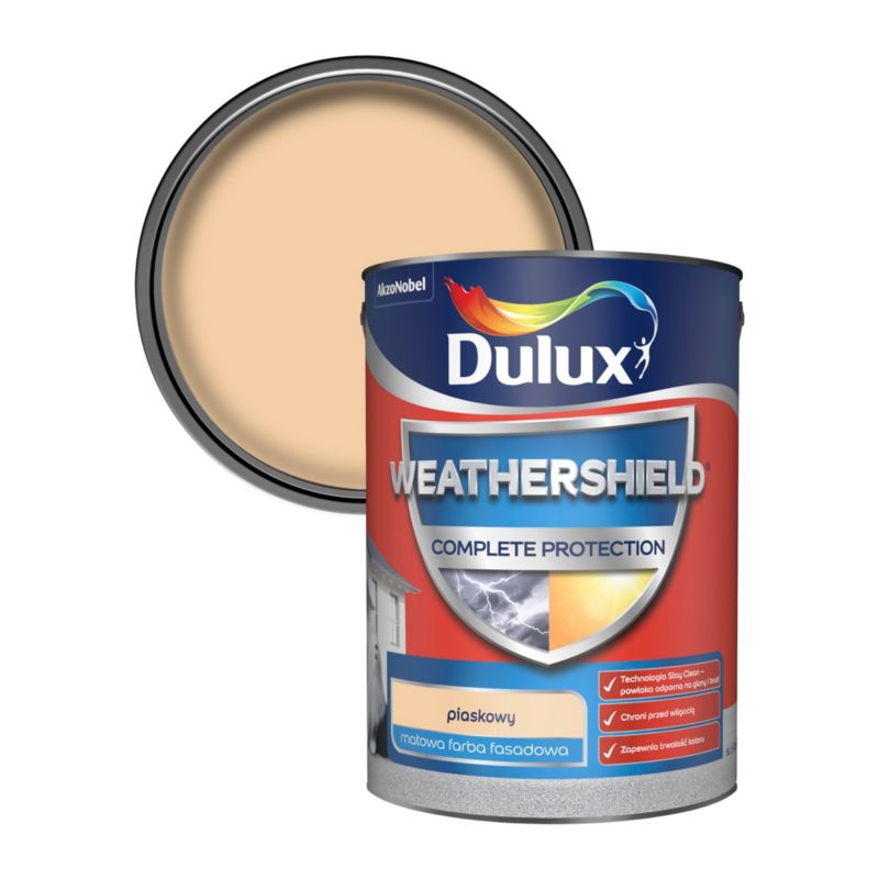 Dulux Complete facadefarve sandfarvet 5 l
