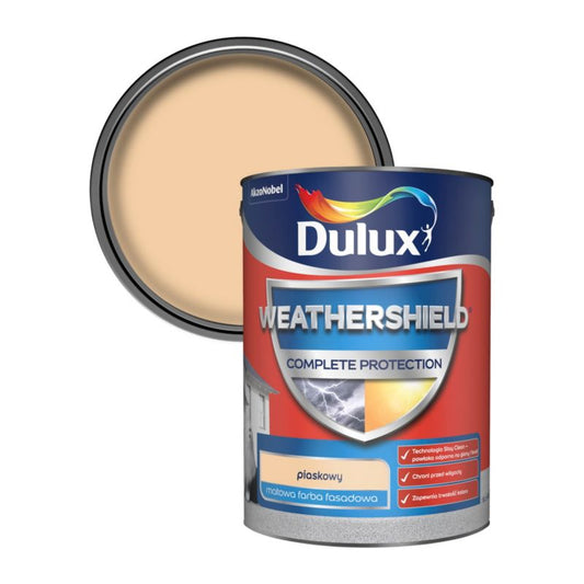 Dulux Complete facadefarve sandfarvet 5 l