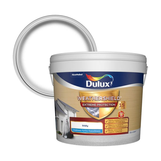 Dulux Extreme facadefarve hvid 10 l