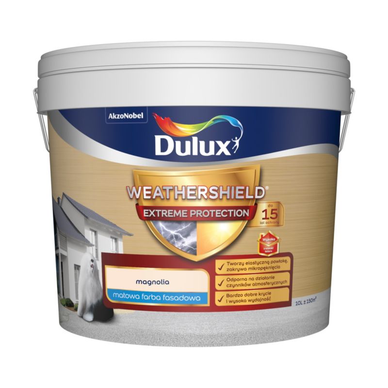 Dulux Extreme facadefarve magnolia 10 l