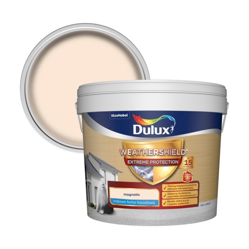 Dulux Extreme facadefarve magnolia 10 l