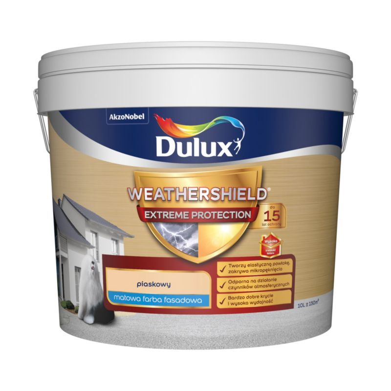 Dulux Extreme facadefarve sandfarvet 10 l