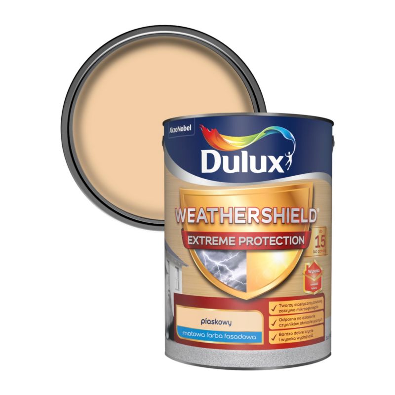Dulux Extreme facadefarve sandfarvet 5 l