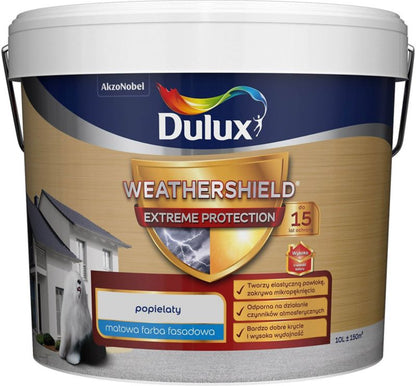 Dulux Extreme facademaling i grå, 10 l