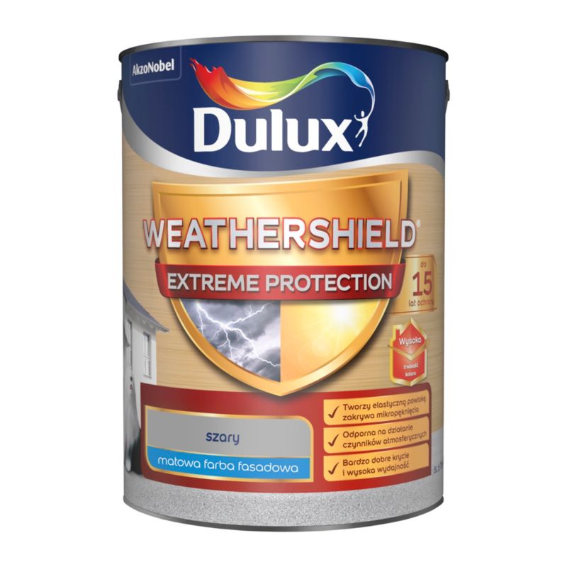 Dulux Extreme facademaling grå 5 l