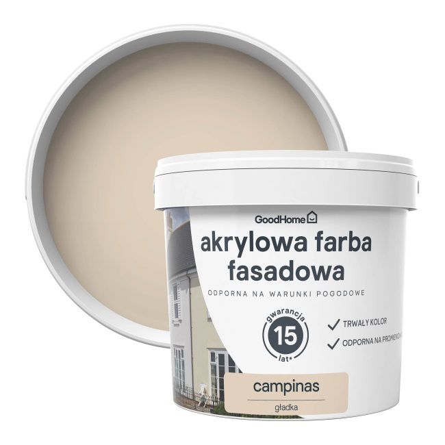 GoodHome Campinas facadefarve 5 l