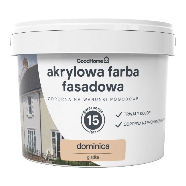 GoodHome Dominica facadefarve 10 l